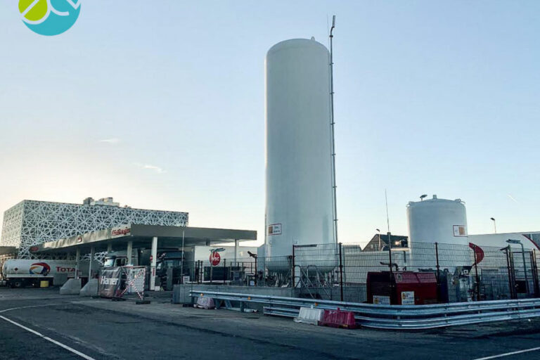 Photo de pompes LNG à Hognoul - Easy Energy